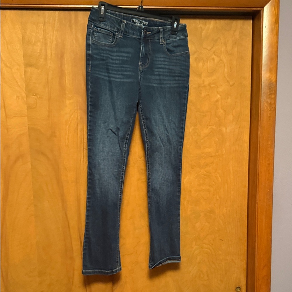 Maurices Women's Dark Blue Skinny Jeans